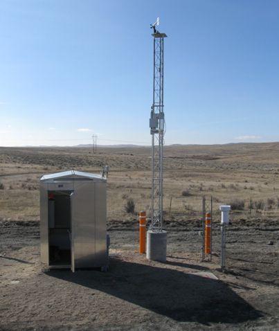 TrackSide Monitor installation beside a rail line